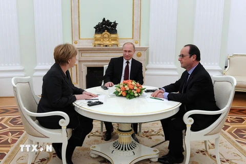 Cuộc gặp Minsk tối 11/2: Lãnh đạo bốn nước đều khẳng định tham dự
