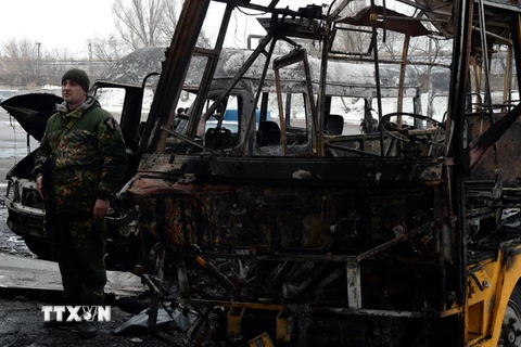 Tình hình chiến sự tại miền Đông Ukraine tiếp tục leo thang