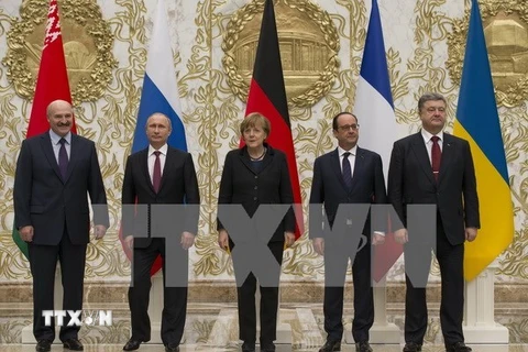 [Video] Tuyên bố chung Minsk ủng hộ giải quyết xung đột tại Ukraine