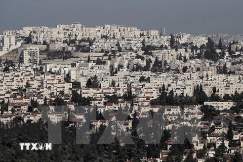 Số nhà định cư Do Thái của Israel ở khu Bờ Tây tăng 40% 