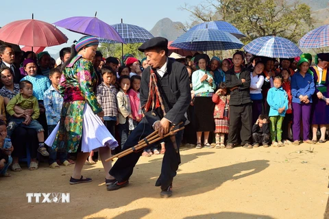 [Photo] Tưng bừng ngày hội văn hóa dân tộc H’Mông tỉnh Hà Giang