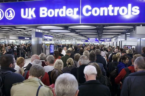 Anh: Số dân nhập cư đã tăng thêm hơn nửa triệu trong ba năm