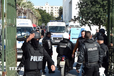 Tunisia bắt giữ 9 nghi can trong vụ tấn công khủng bố tại thủ đô 