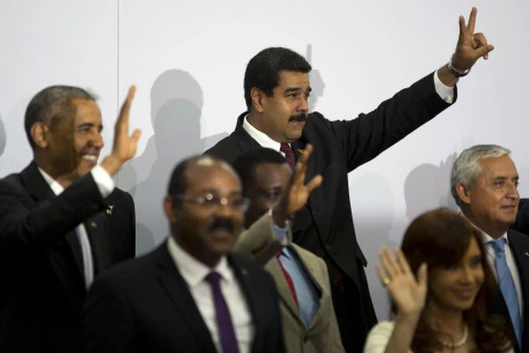 Tổng thống Venezuela và ông Barack Obama đối thoại chớp nhoáng