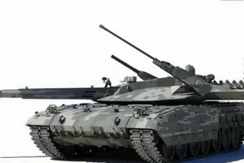 Hé lộ video lần đầu phô diễn sức mạnh của “siêu tăng” Armata 