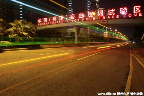 Trung Quốc đưa vào hoạt động ba khu thương mại tự do mới