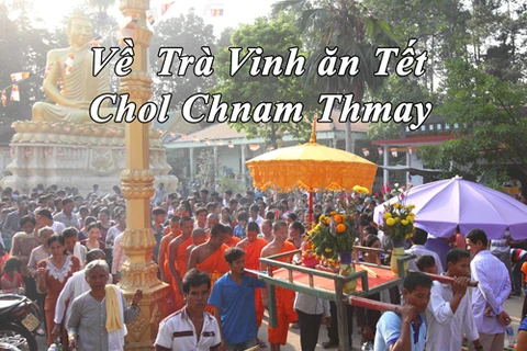 [Video] Về Trà Vinh ăn Tết Chol Chnam Thmay cùng đồng bào Khmer