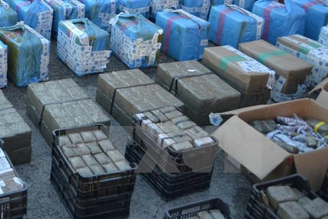Cảnh sát Malaysia tịch thu lượng ma túy trị giá hơn 8 triệu USD