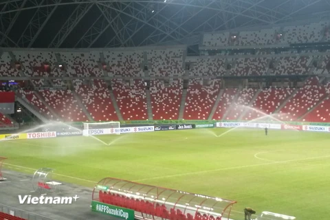 Singapore giới thiệu mặt cỏ đặc biệt dành cho SEA Games 28