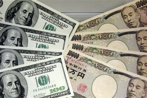 Đồng USD đã có lúc gần chạm ngưỡng 123,33 yen, mức cao nhất kể từ tháng 7/2007. (Nguồn: noticiasnippon.jp)