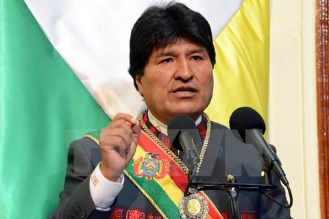 Tổng thống Bolivia Evo Morales. (Nguồn: THX/TTXVN)