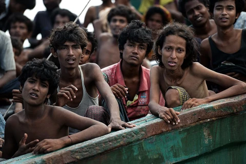 Cho tới nay đã có hơn 1.000 người Rohingya và Bangladesh nhập cư trái phép vào Langkawi, Malaysia. (Ảnh: AFP)