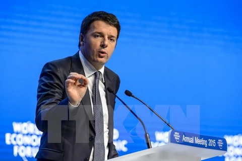 Thủ tướng Matteo Renzi. (Nguồn: AFP/TTXVN)