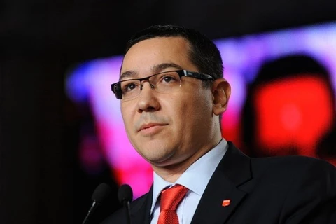 Thủ tướng Victor Ponta phải nghỉ việc để điều trị chấn thương đầu gối. (Nguồn: rtvi.com) 