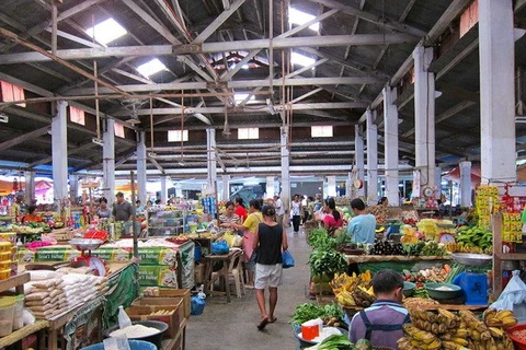 Một khu chợ ở Philippines. (Nguồn: myphilippinelife.com)
