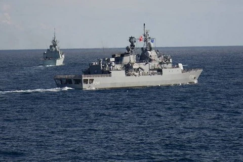 Hải quân NATO tập trận ở vùng Biển Đen. (Ảnh: NATO)