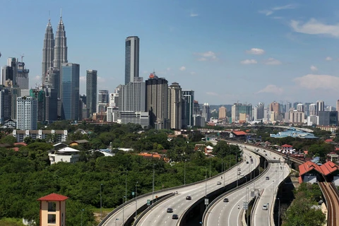 Một góc thủ đô Kuala Lumpur, Malaysia. (Nguồn: Bloomberg)