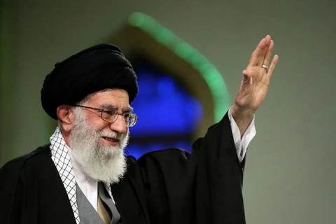 Bahrain cho rằng nhà lãnh đạo tinh thần của Iran Ali Khamenei (ảnh) đã có những phát biểu mang tính thù địch. (Ảnh: AFP)