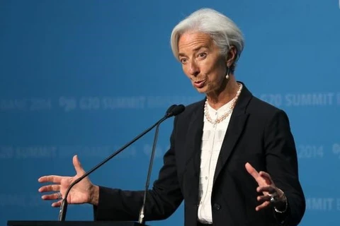 Tổng Giám đốc Quỹ tiền tệ Quốc tế (IMF) Christine Lagarde. (Nguồn: AP)