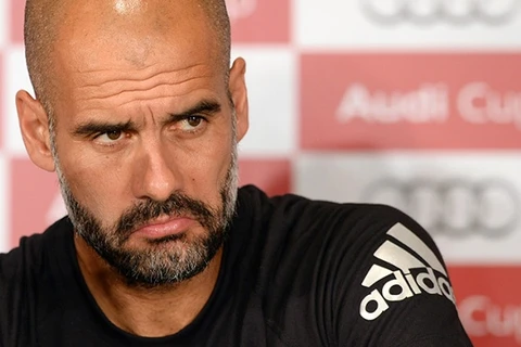 Huấn luyện viên Pep Guardiola của Bayern Munich. (Ảnh: Getty Images) 