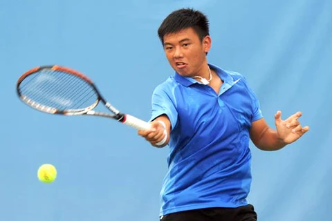 Tay vợt Lý Hoàng Nam hiện đang được xếp hạng 12 trên bảng xếp hạng ITF. (Nguồn: thethaovanhoa.vn)