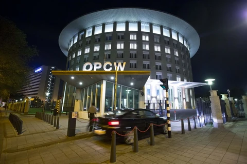 Trụ sở Tổ chức cấm phổ biến vũ khí hóa học (OPCW). (Ảnh: Reuters) 