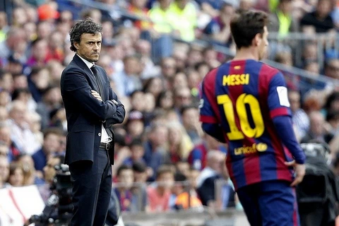 Messi chính là vấn đề lớn nhất mà Luis Enrique phải đối mặt khi dẫn dắt Barcelona. (Nguồn: lavanguardia.com)