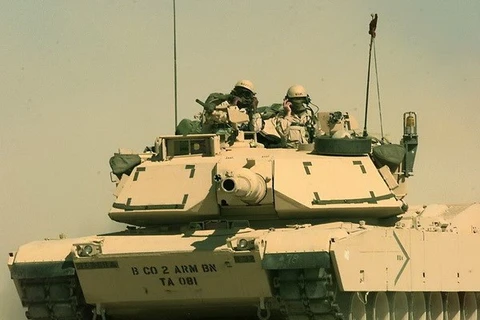 Xe tăng M1 Abrams của Mỹ. (Nguồn: saintsrow.wikia.com)