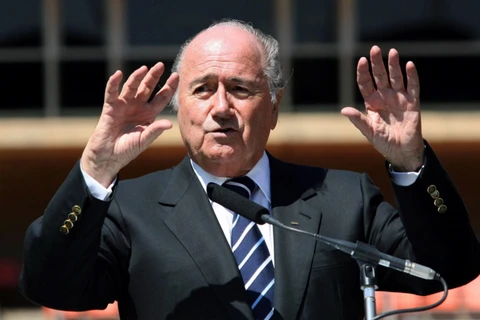 Chủ tịch FIFA Sepp Blatter. (Ảnh: Beeld/Felix Dlangamandla)