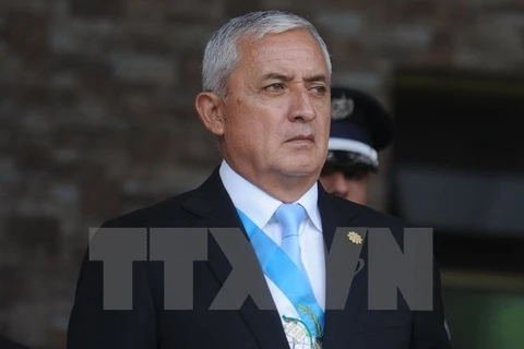 Tổng thống Guatemala Otto Perez Molina. (Ảnh: AFP/TTXVN)
