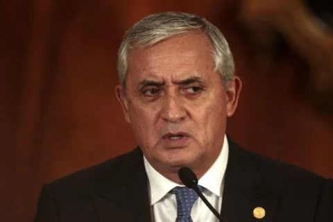 Tổng thống Guatemala Otto Perez. (Ảnh: EPA)