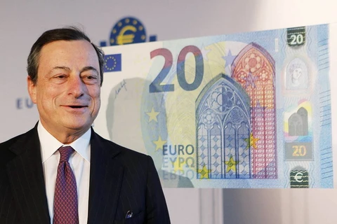 Chủ tịch ECB Mario Draghi. (Ảnh: AP)