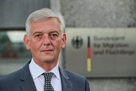 Giám đốc Cơ quan Di trú và Tị nạn liên bang Đức Manfed Schmidt. (Nguồn: DPA)