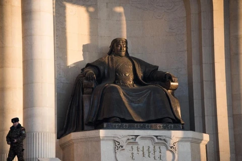 Hoàng đế Hốt Tất Liệt, cháu nội của Thành Cát Tư Hãn. (Ảnh: Artdaily.org)