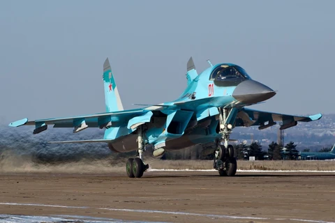 Máy bay chiến đấu Su-34 của quân đội Nga. (Nguồn: nationalinterest.org)
