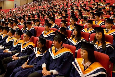 Sinh viên Đại học Công nghệ Nanyang (NTU). (Nguồn: straitstimes.com)