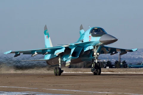 Máy bay chiến đấu đa năng Sukhoi Su-34. (Nguồn: Wikipedia)