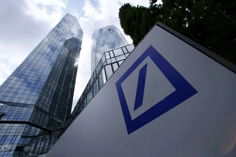 Đại bản doanh của Deutsche Bank ở Frankfurt (Đức). (Ảnh: Reuters)