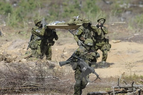 Binh sỹ NATO. (Nguồn: AFP/TTXVN)