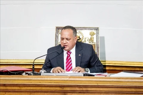 Chủ tịch quốc hội Venezuela Diosdado Cabello. (Nguồn: abc)