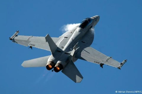 Máy bay chiến đấu F/A-18 của Không quân Thụy Sĩ. (Ảnh: AFP/Getty Images)