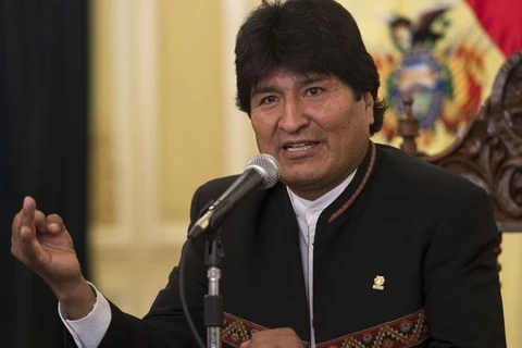 Tổng thống Bolivia Evo Morales. (Nguồn: AFP)