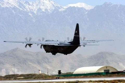 Máy bay vận tải C-130 của Mỹ. (Nguồn: AP)