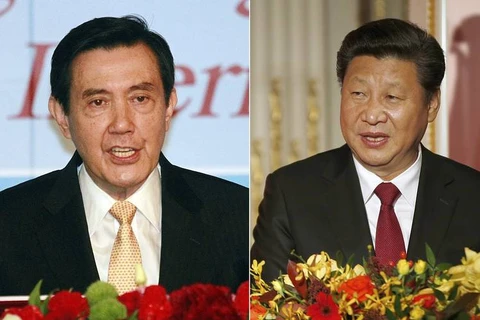 Tổng thống Đài Loan Mã Anh Cửu sẽ gặp Chủ tịch Trung Quốc Tập Cận Bình vào ngày 7/11 tới. (Ảnh: AP)