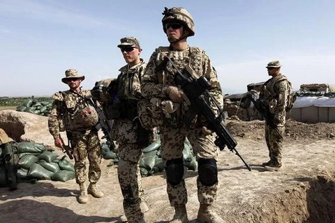 Binh lính Đức làm nhiệm vụ tại Afghanistan. (Ảnh: Reuters)