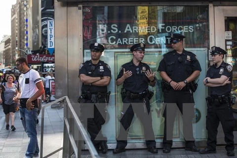 [Video] Cảnh sát New York diễn tập chống tấn công khủng bố