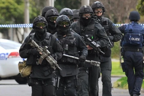 Lực lượng chống khủng bố của Australia. (Ảnh: AFP)