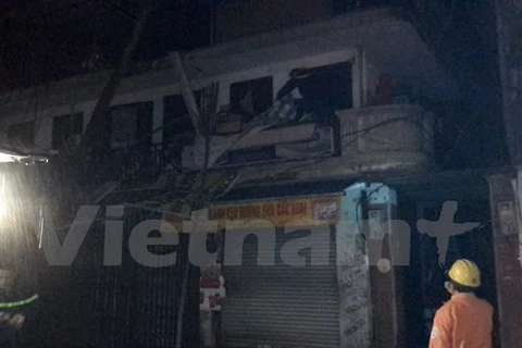 [Video] Khu nhà cổ quận Hoàn Kiếm bất ngờ phát hỏa trong đêm 