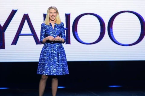 Nữ CEO xinh đẹp Marissa Mayer của Yahoo. (Ảnh: Getty) 