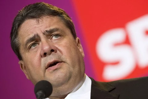Ông Sigmar Gabriel đã được tái bầu làm Chủ tịch đảng Dân chủ Xã hội (SPD). (Ảnh: Getty Images)